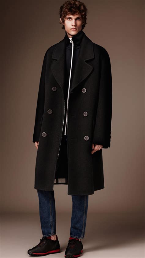 mens burberry coat ebay|burberry men's cashmere overcoat.